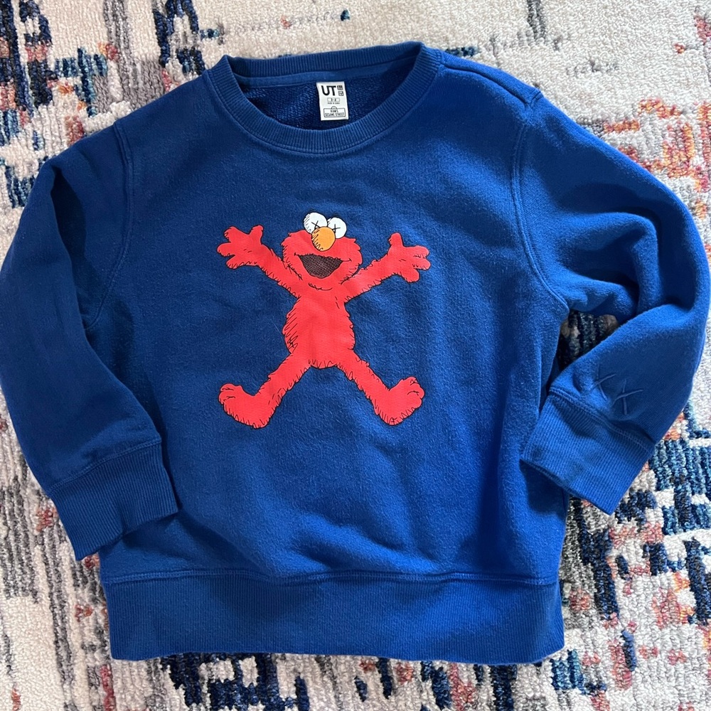 KAWS x Uniqlo Elmo Sweatshirt 3-4Y